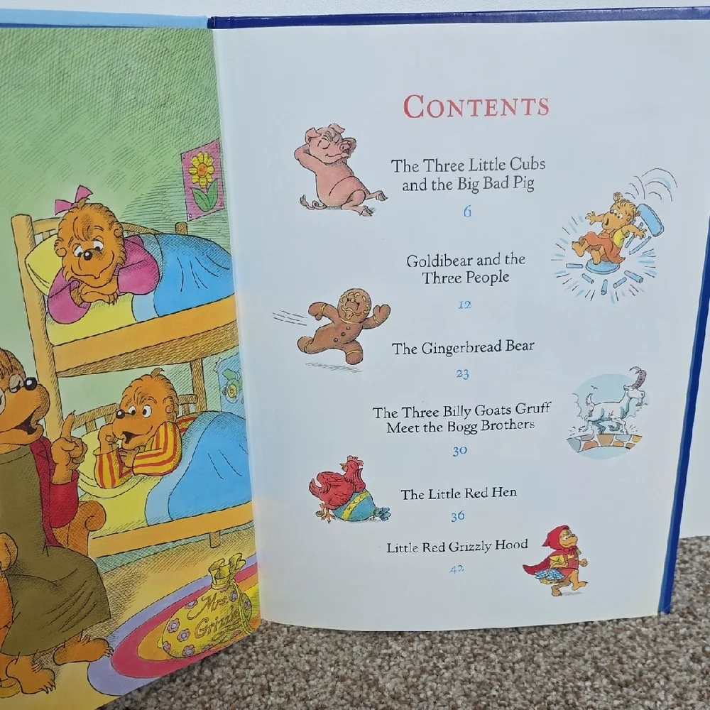 The Berenstain Bears Big Bedtime Book And Brother Bear Favorites - Hardcover